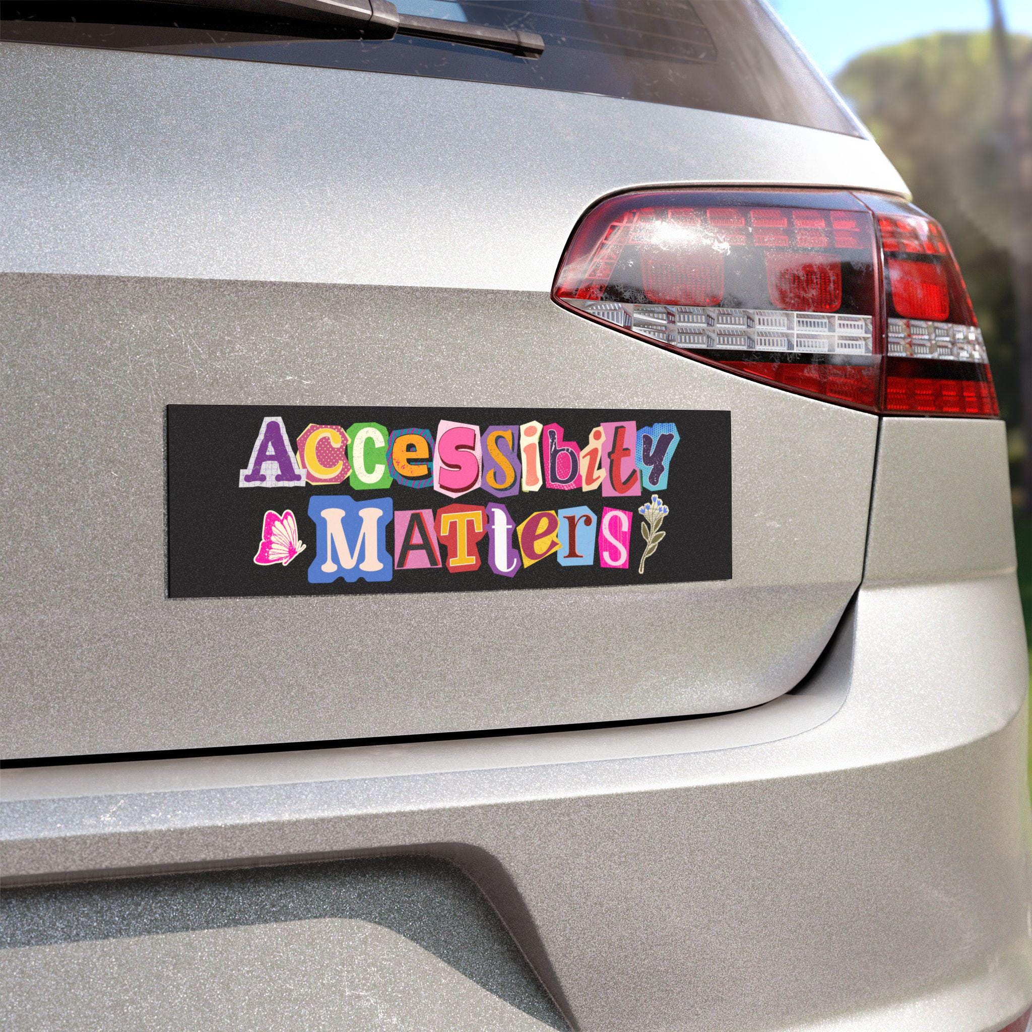 Disability Rights Bumper Sticker/car Magnet, Inclusion and ...