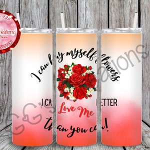 Miley Flowers Tumbler Wrap
