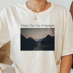 SJM - Velaris Shirt -The Night Court - SJM - ACOTAR - acosf - Feyre - Rhysand - City of Starlight Shirt - Booktok Shirt