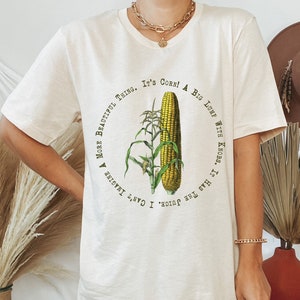 It&#39;s Corn! Shirt, Corn Lover T-Shirt, Funny Thanksgiving Shirt, Unisex Shirt Corn TikTok Tee, Corn Song Meme Tee, Little Boy Loves Corn Song