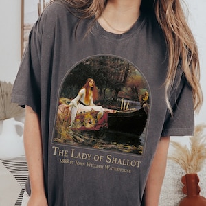 Waterhouse Painting Shirt, Aesthetic Clothing, art clothing, art shirt, Waterhouse Tshirt, art t shirt, aesthetic shirt, Monet, Matisse