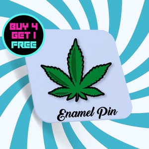 Round Pinback Button Pin Brooch Simple Weed Marijuana Cannabis Pipe Ca –  Shinobi Stickers