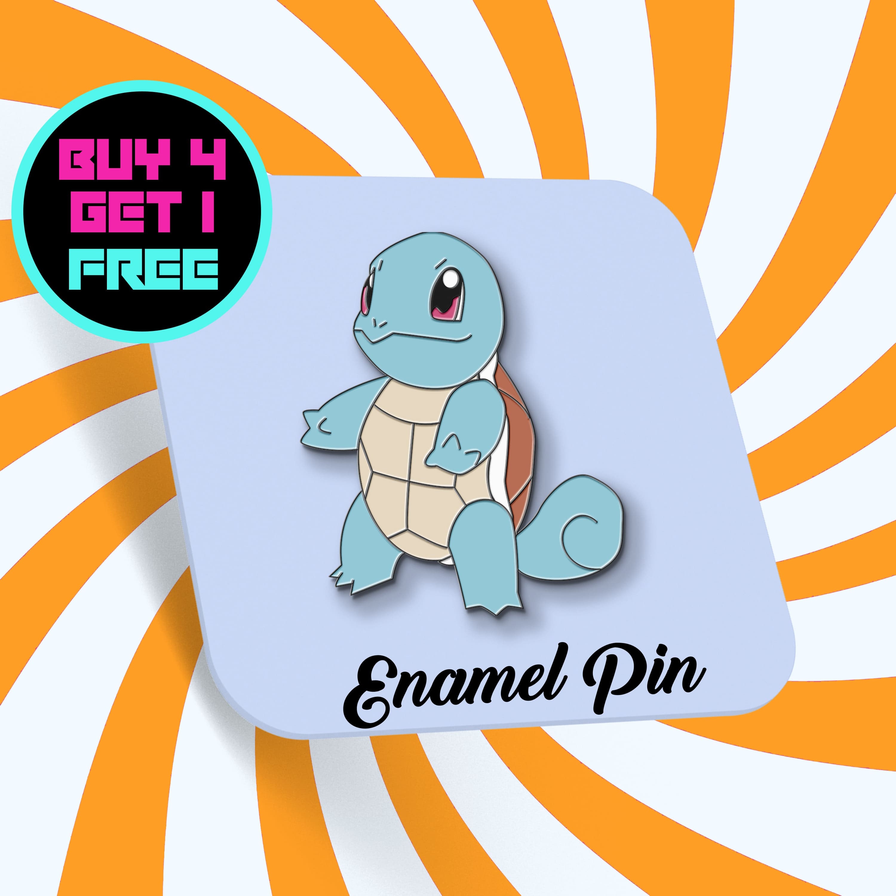 Pokémon Squirtle Patch Water Start Original Turtle Embroidered Iron On –  Your Patch Store