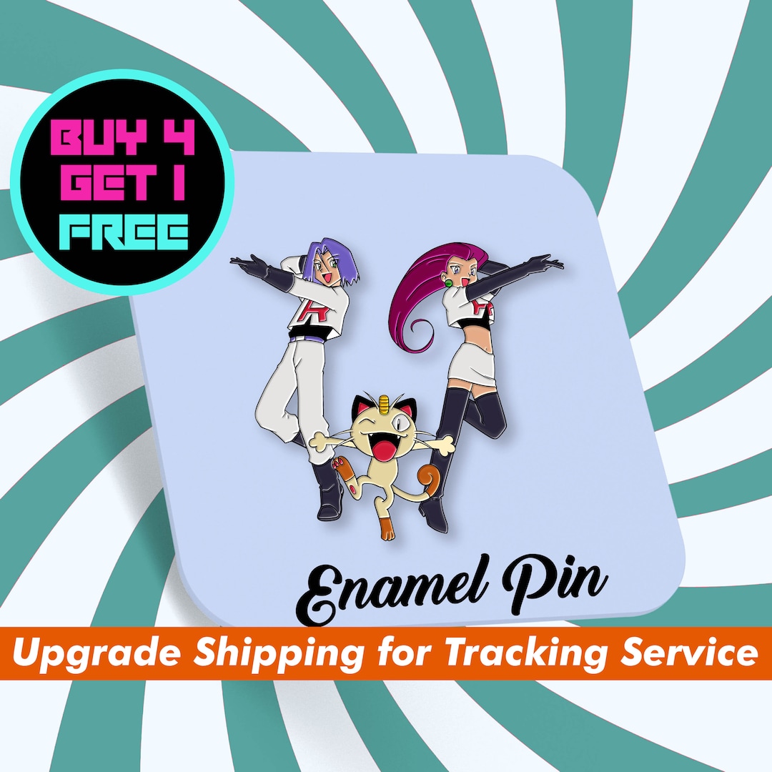 Team Rocket Cool Custom Enamel Pin Anime Funny Enamel Pins Cute Pin Backpack Pins Aesthetic Pins Lapel Pin Pins