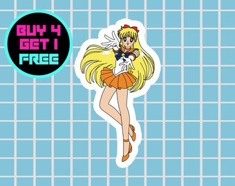 sailor moon sticker etsy