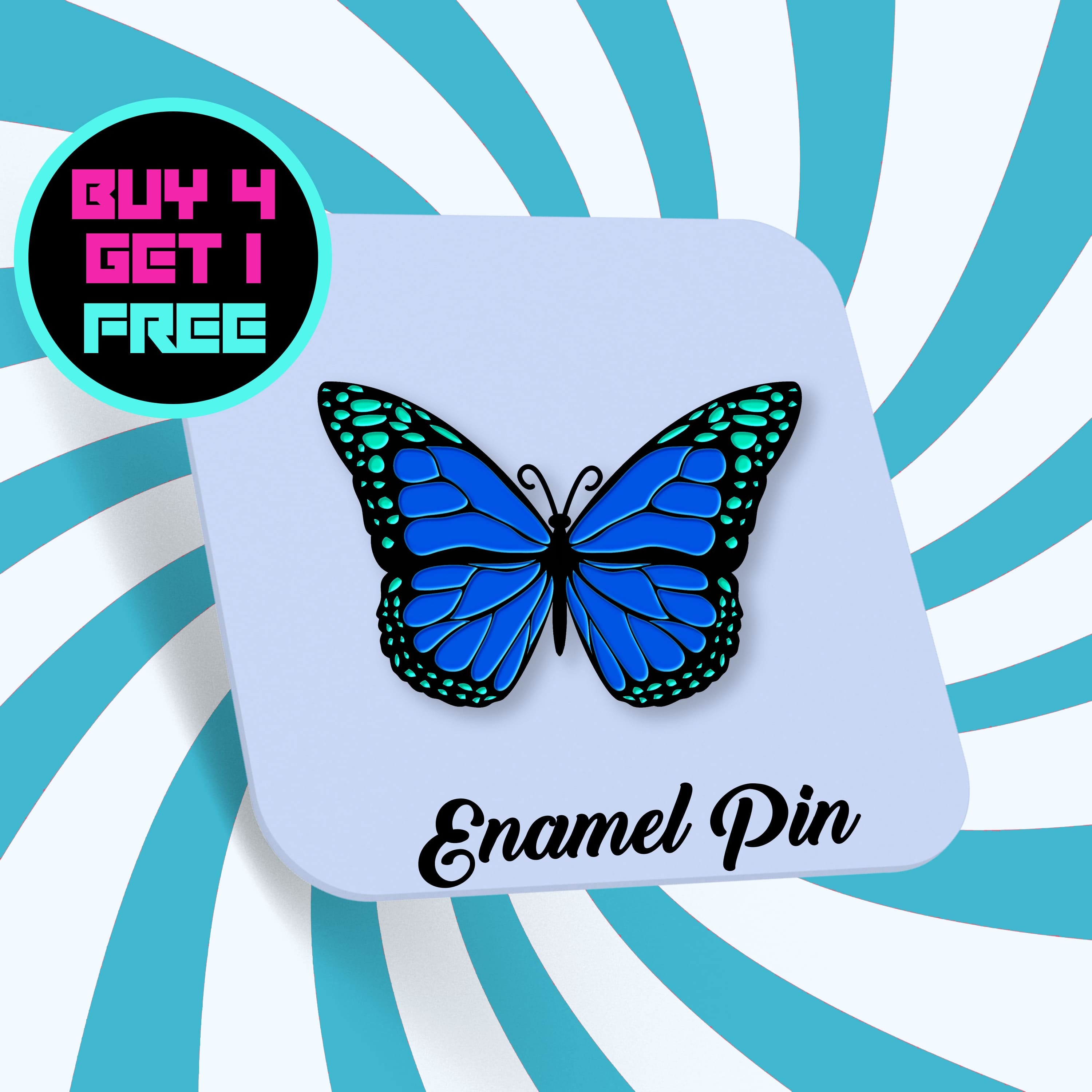 Butterfly Straight Pins for Quilting, Sewing & Crafts, 100 Pins, 2,  Multiple Pastel Colors 