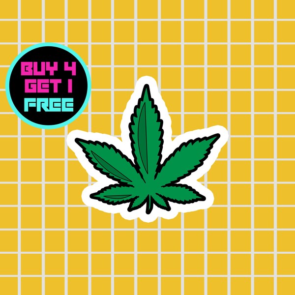 Weed Stickers Etsy