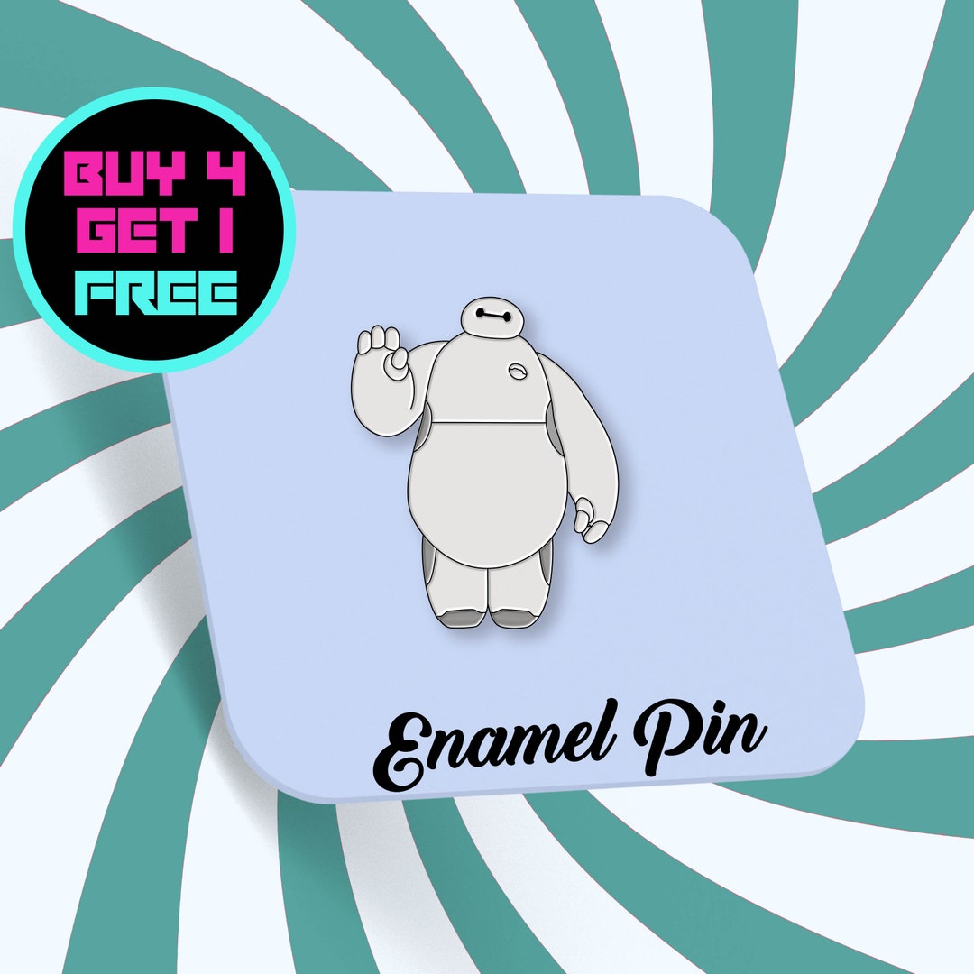 Big Hero Robot Enamel Pin Superhero Movie Enamel Pins Anime Pin Button Pins Aesthetic Pins Lapel Pin Pins