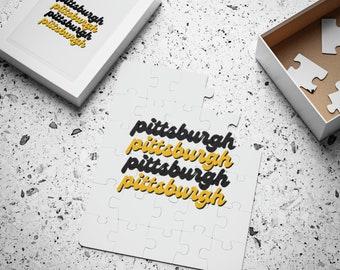 Pittsburgh Pennsylvania Puzzle Gift For Her Him