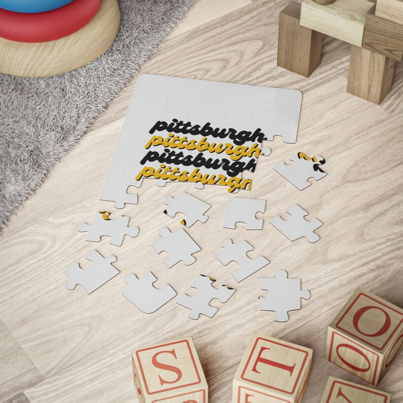 Pittsburgh Pennsylvania Puzzle Gift for Her Him Etsy