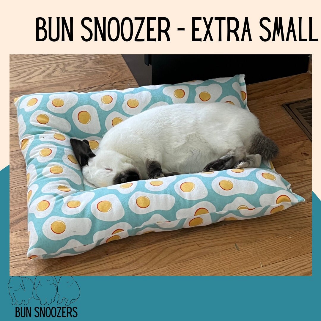 Bunny Rabbit Bed, Ushaped Pillow, Bunsnoozer XSMALL Etsy