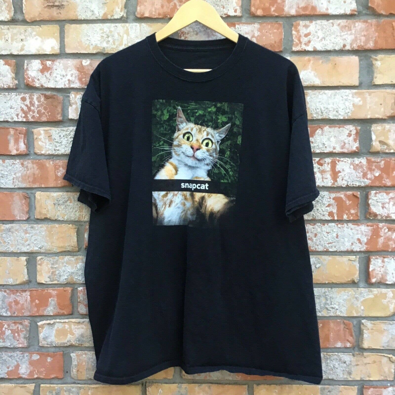 Mens Womens Snapcat Snap Chat Parody 