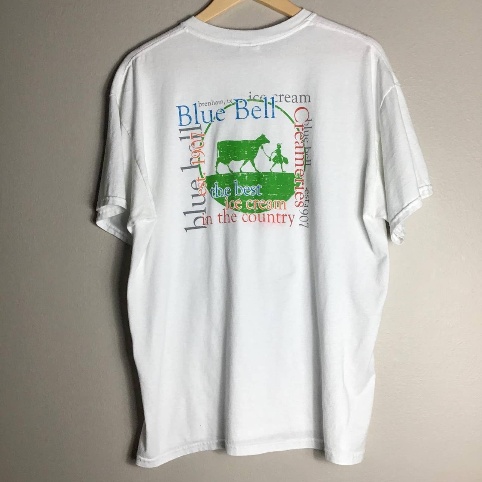 Vintage Y2K Retro Blue Bell Ice Cream 