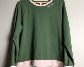 time and tru women's table sweatshirt