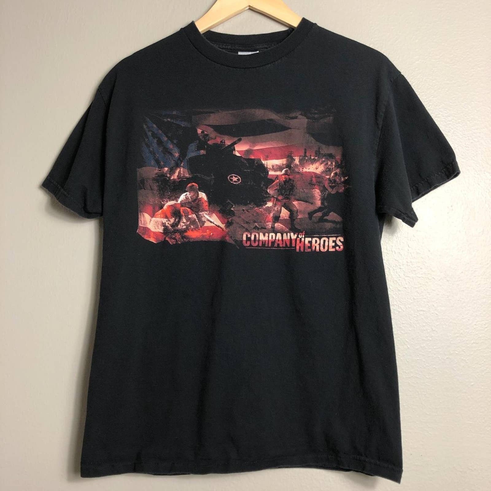 Heroes T Shirt American Military Medium 