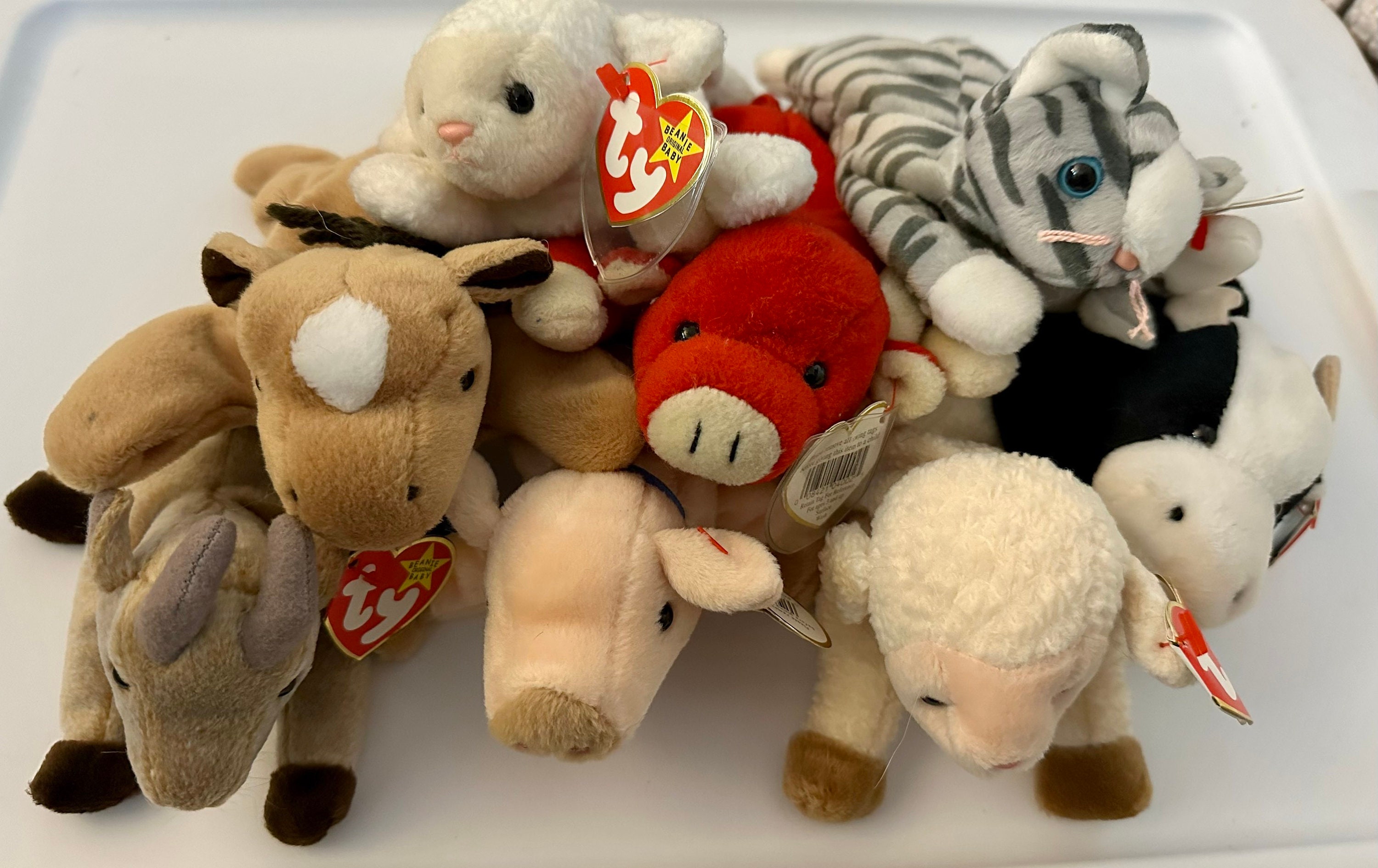 Beanie Baby Lot - Etsy Beanie Baby Lot - Etsy