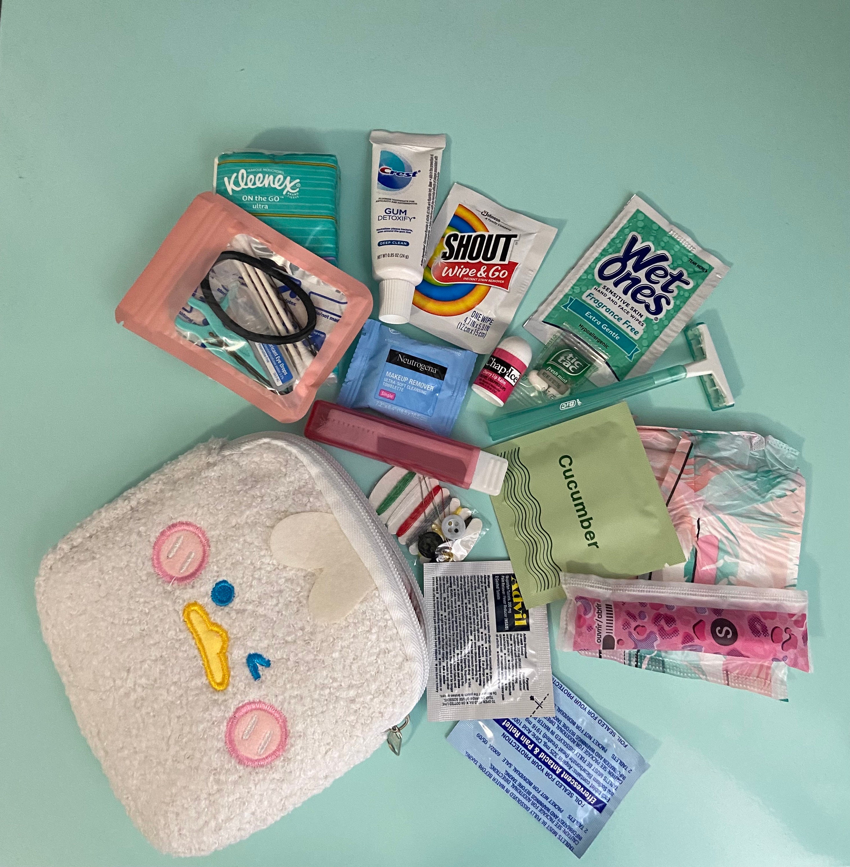 Mini Emergency Kit for Women, Personal Care Kit, Emergency Kit for Teens,  First Aid Kit 