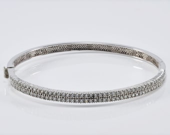 Handmade Genuine Zircon Gemstone Silver Bracelet, Zircon Bracelet Jewelry,Handcrafted, Gift For Her, Wedding Gift