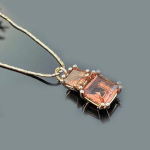 Handmade Sultanite Silver Necklace: 925 Sterling Silver, Color Changing Gemstone