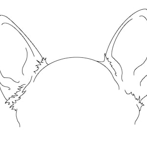 Chihuahua Ears SVG. File / Dog Ears / Chihuahua Merch / Pet Svg. File ...