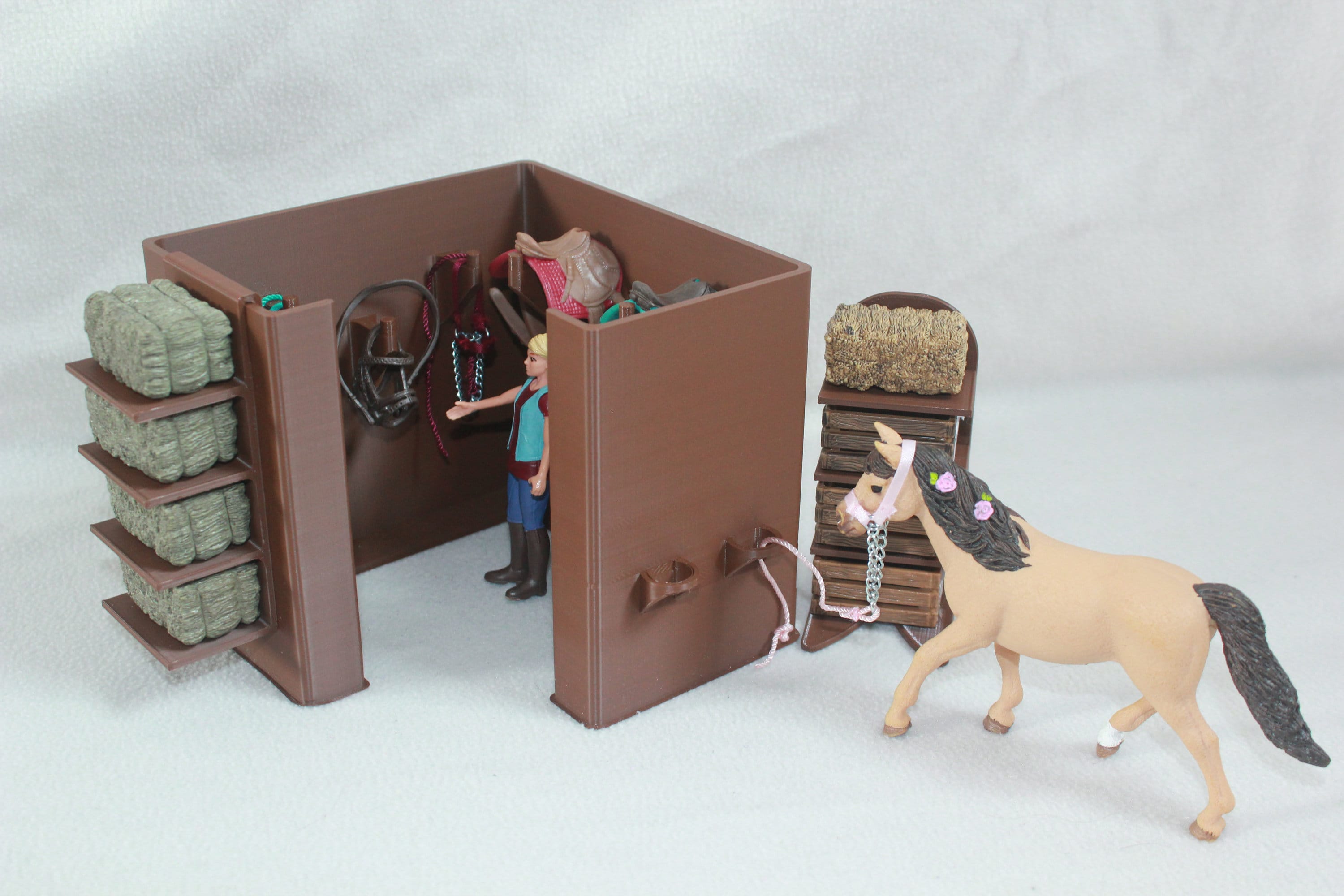 Tack Room for E.g. Schleich Horse Farm Accessories Etsy New Zealand