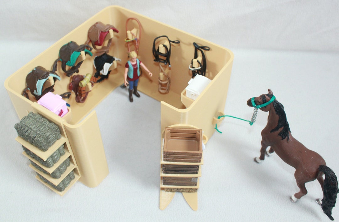 Sattelkammer für z.b Schleich Pferdehof Zubehör - Etsy.de