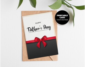 First Father's Day Greeting Card, Father's Day Gift, Instant Download, New Dad Gift for Fathers Day, Unique Gift Card For Dad, Stepdad Gift