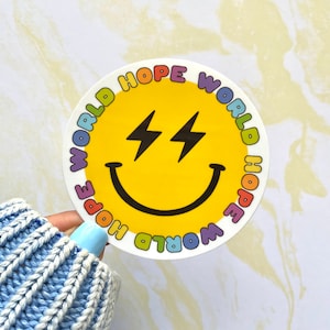 BTS Sticker - Smiley Hope World Waterproof Sticker!