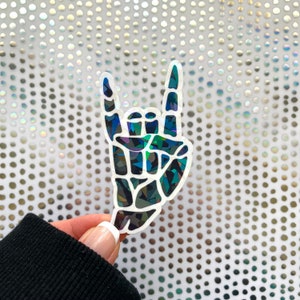 Holographic Jungkook Tattoo Sticker - Rather Be Dead Than Cool - BTS Sticker