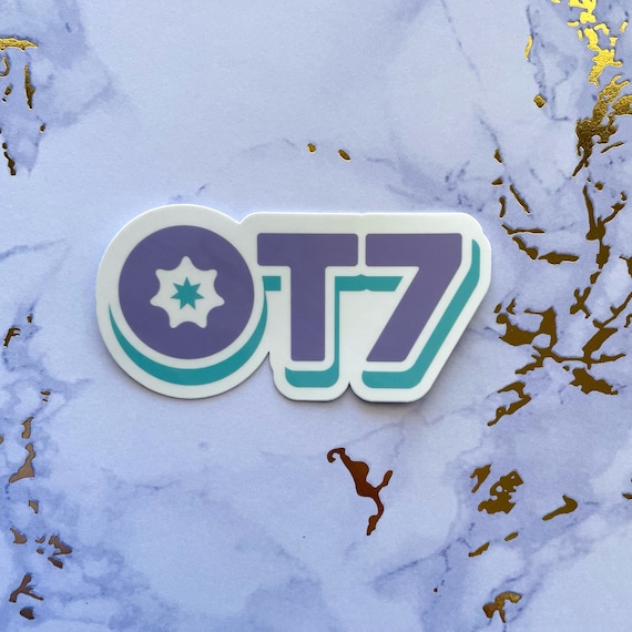 OT7 BTS Stickers - BTS Inspired Sticker - Etsy
