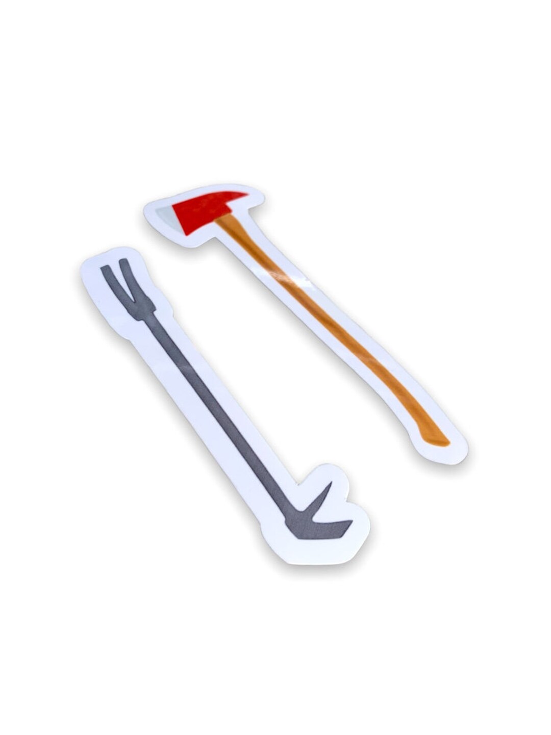 The Irons Firefighter Sticker Firefighter Tools Etsy