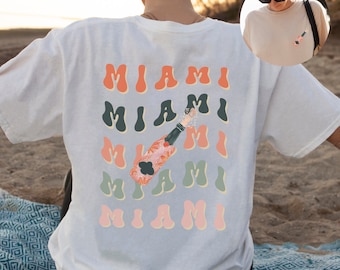 Miami Travel Shirt, Miami Bachelorette Party Shirts, Miami Girls Trip Shirts, Miami T-shirt, Miami Themed Party Shirts, Unisex
