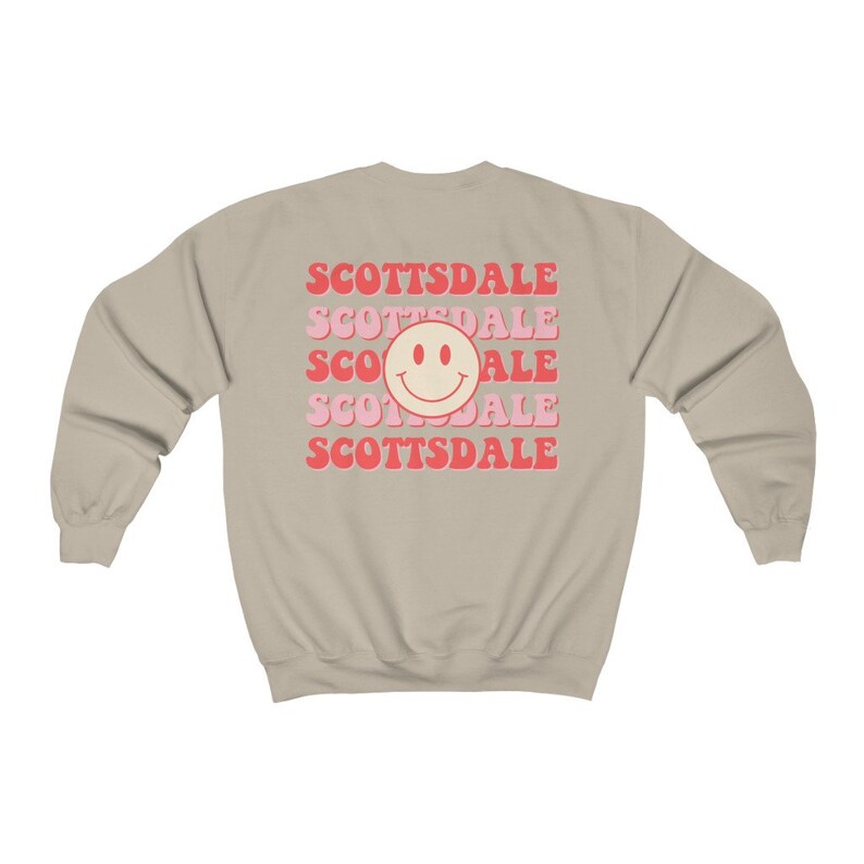 Scottsdale Travel Sweatshirt, Scottsdale Bachelorette Trip Shirts, Scottsdale Girls Trip Shirts, Scottsdale Travel Crewneck, Travel Shirts image 8