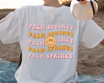 Palm Springs Travel T-Shirt, Palm Springs Bachelorette Trip, Palm Springs Girls Trip, Palm Springs Party Shirts, Palm Springs Destination