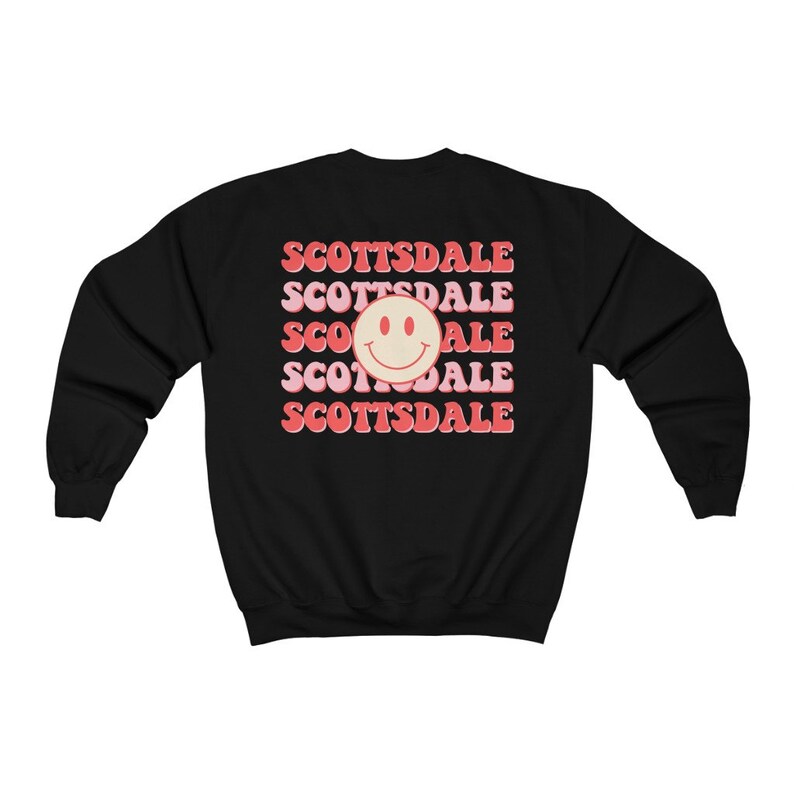 Scottsdale Travel Sweatshirt, Scottsdale Bachelorette Trip Shirts, Scottsdale Girls Trip Shirts, Scottsdale Travel Crewneck, Travel Shirts image 4