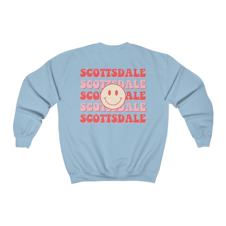 Scottsdale Travel Sweatshirt, Scottsdale Bachelorette Trip Shirts, Scottsdale Girls Trip Shirts, Scottsdale Travel Crewneck, Travel Shirts image 7