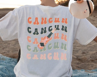 Cancun Reise Shirt, Cancun Junggesellinnenabschied Shirts, Cancun Mädchen Trip Shirts, Cancun T-shirt, Cancun Themen Party Shirts, Unisex
