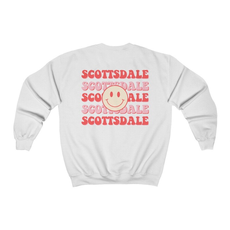 Scottsdale Travel Sweatshirt, Scottsdale Bachelorette Trip Shirts, Scottsdale Girls Trip Shirts, Scottsdale Travel Crewneck, Travel Shirts image 3