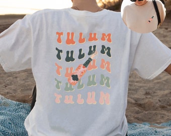 Tulum Reise Shirt, Tulum Junggesellinnenabschied Shirts, Tulum Mädchen Trip Shirts, Tulum T-shirt, Brautjungfern Geschenke, Mexiko Reise Shirts, Unisex