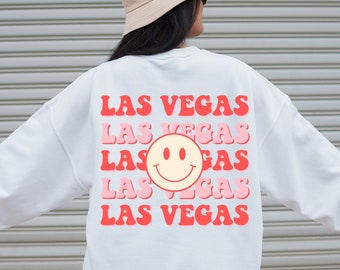 Las Vegas Reise Sweatshirt, Las Vegas Bachelorette Trip, Las Vegas Girls Trip Shirts, Preppy Crewneck, Las Vegas Reise Shirts, Vegas Geschenk