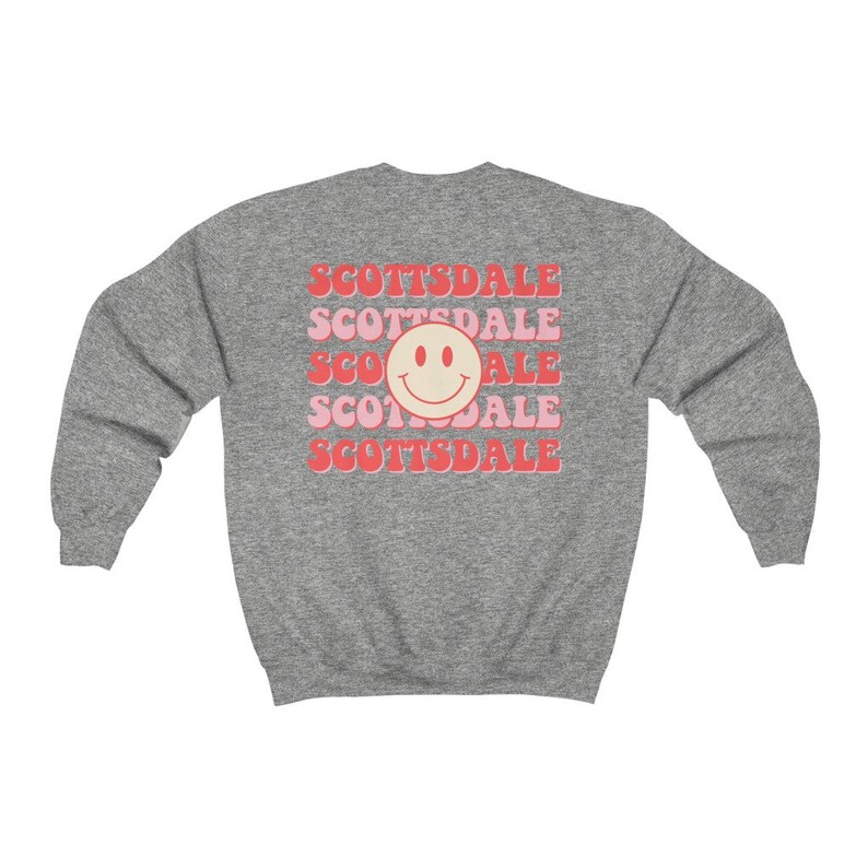 Scottsdale Travel Sweatshirt, Scottsdale Bachelorette Trip Shirts, Scottsdale Girls Trip Shirts, Scottsdale Travel Crewneck, Travel Shirts image 9