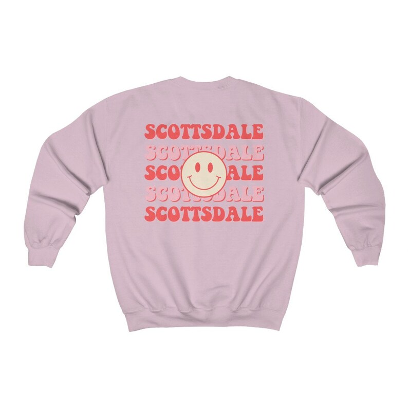 Scottsdale Travel Sweatshirt, Scottsdale Bachelorette Trip Shirts, Scottsdale Girls Trip Shirts, Scottsdale Travel Crewneck, Travel Shirts image 5