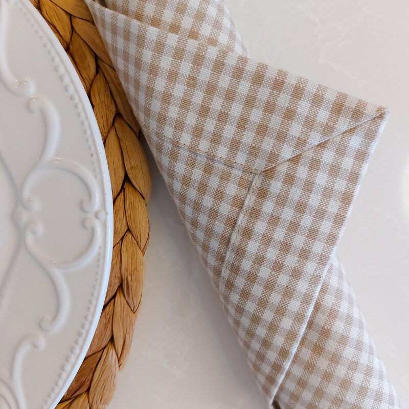 Gingham Napkins (Set of 4) main image 1