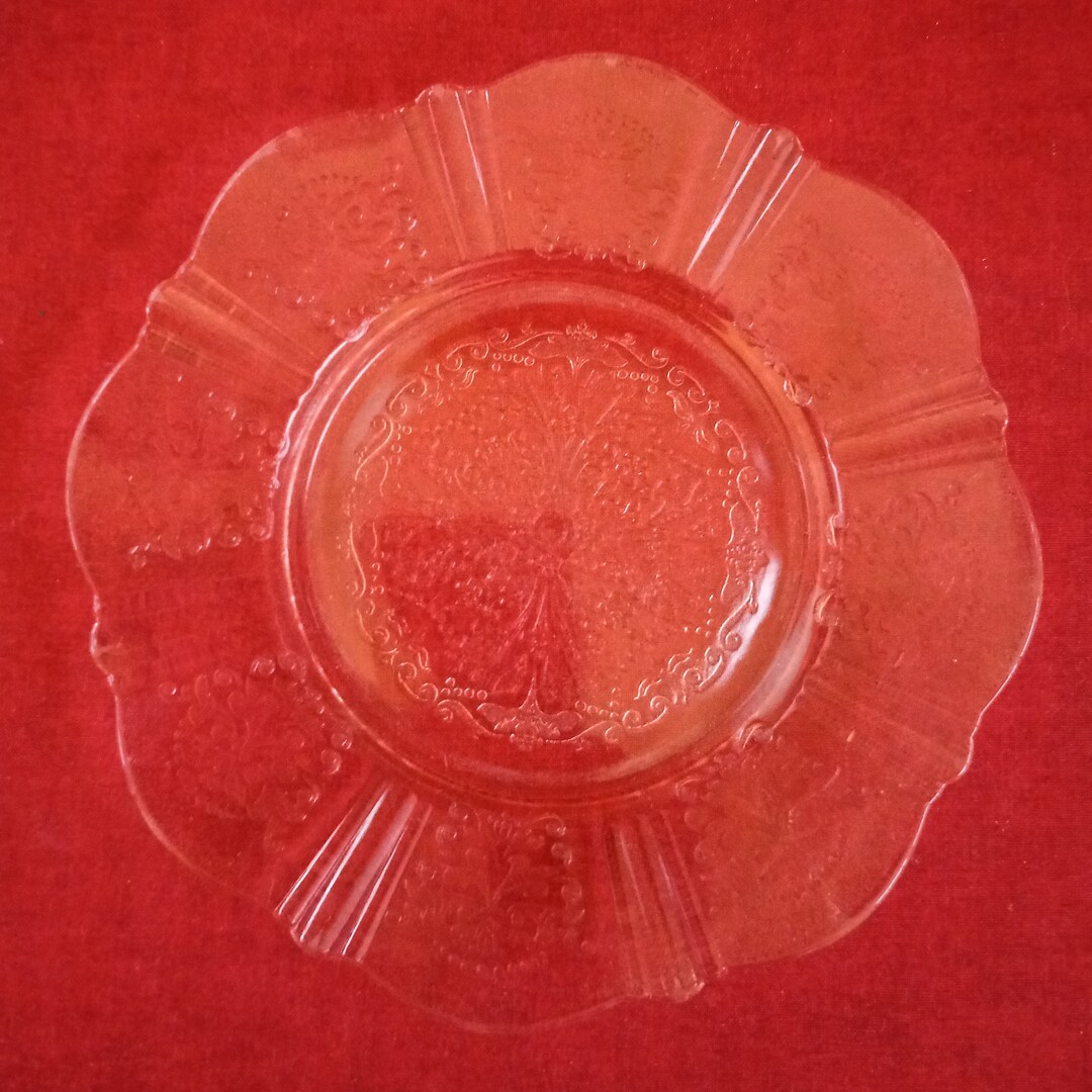 Mac Beth Evans American Sweetheart Pattern, Single Pink Plate Etsy