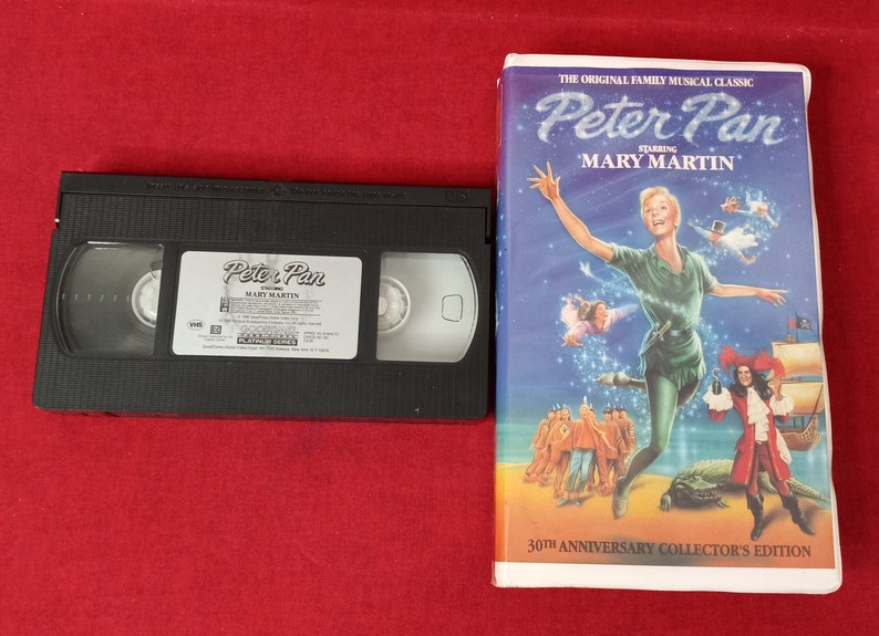 Peter Pan Starring Mary Martin 30th Anniversary Collectors Edition Used
