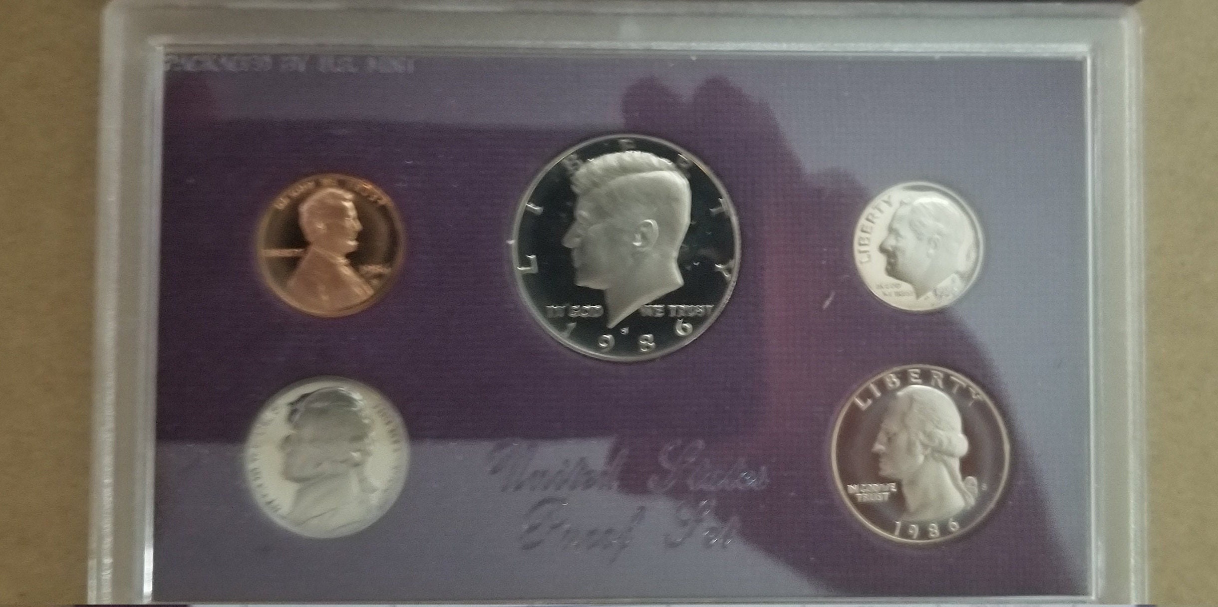 アメリカ プルーフセット 1986 - Etsy 日本