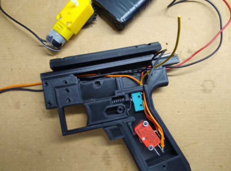 3D Project Gryphon Fullauto foam Dart Blaster STL File Etsy Hong Kong