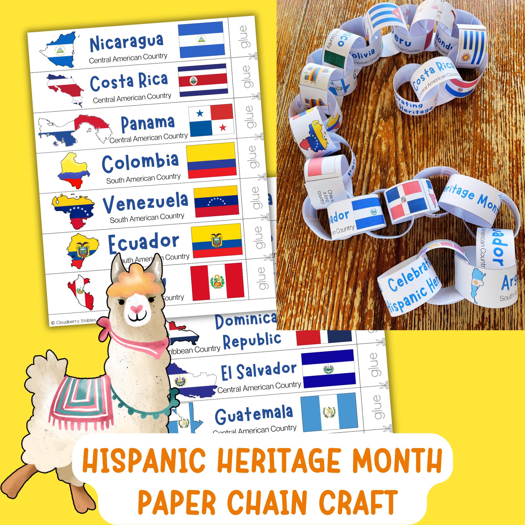 Hispanic Heritage Month Dekoration – 2 Banner & 1 Türbanner Aus Polyester, Für Schule & Zuhause