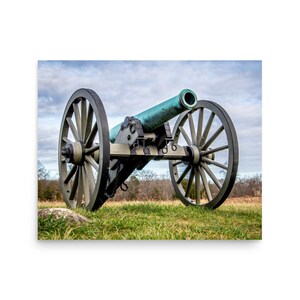 Civil War Cannon, Gettysburg Battlefield, Civil War Art, Civil War Photograph, Wall Art