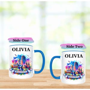 Massachusetts Lover-Massachusetts State Mug-Massachusetts Travel Coffee Mug-Personalized Massachusetts Mug- Souvenir Gift-Custom Name Mug